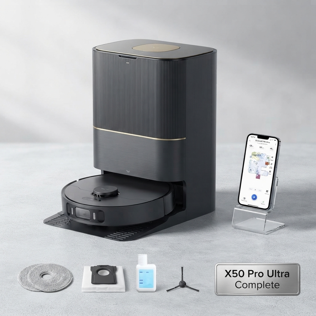 dreame X50 Ultra Complete Robot Vacuum with Self-Cleaning & Emptying