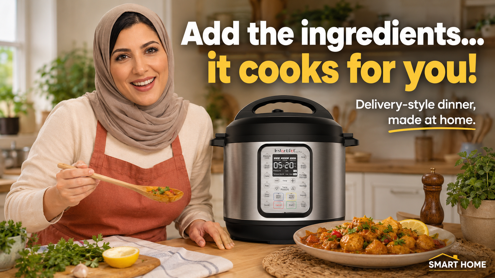 Instant Pot Duo Plus 6 Qt 9-in-1 Electric Pressure Cooker, Stainless Steel