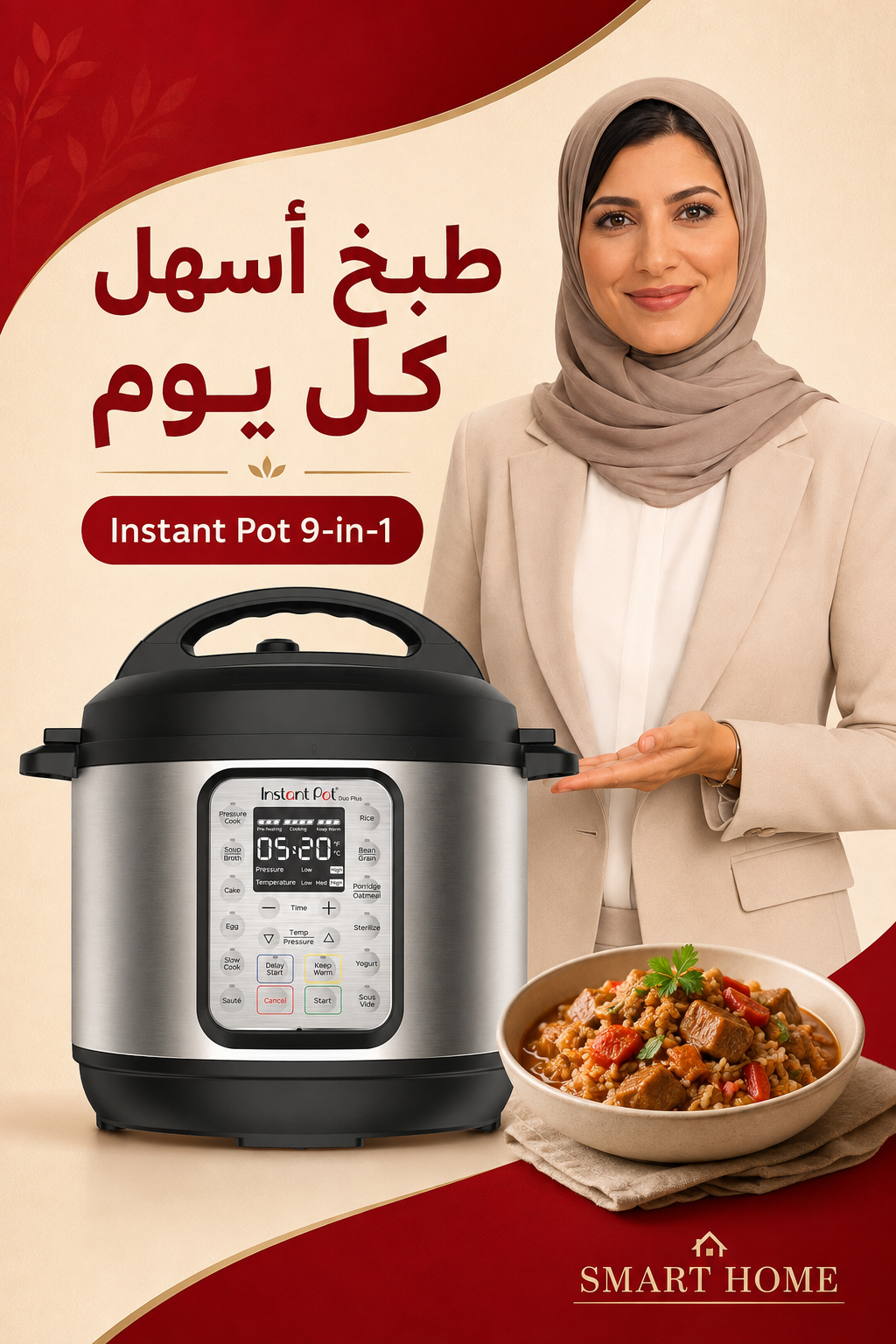 Instant Pot Duo 7-in-1 Mini Electric Pressure Cooker, 3 Quart