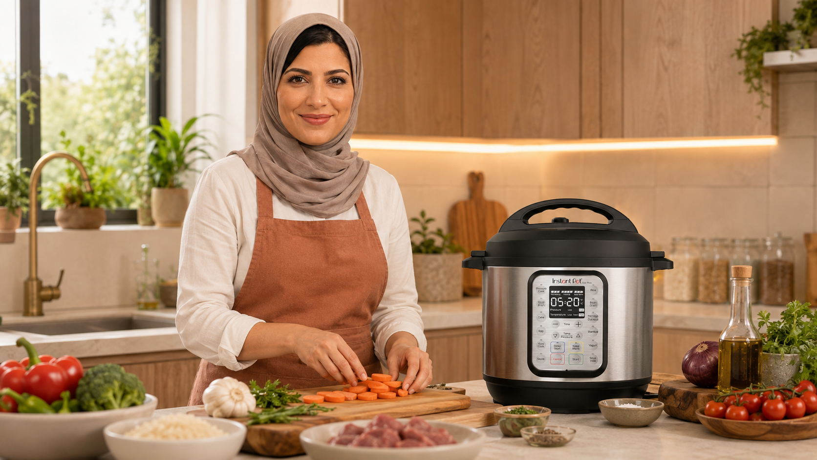 Cosori Pressure Cooker 6QT, 9-in-1, Ceramic Coating Pot, 12 Safety Features