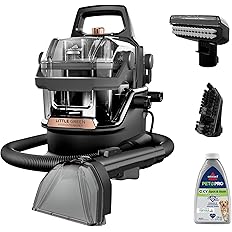 BISSELL Little Green HydroSteam Multi-Purpose Portable Carpet and Upholstery Cleaner, 3618